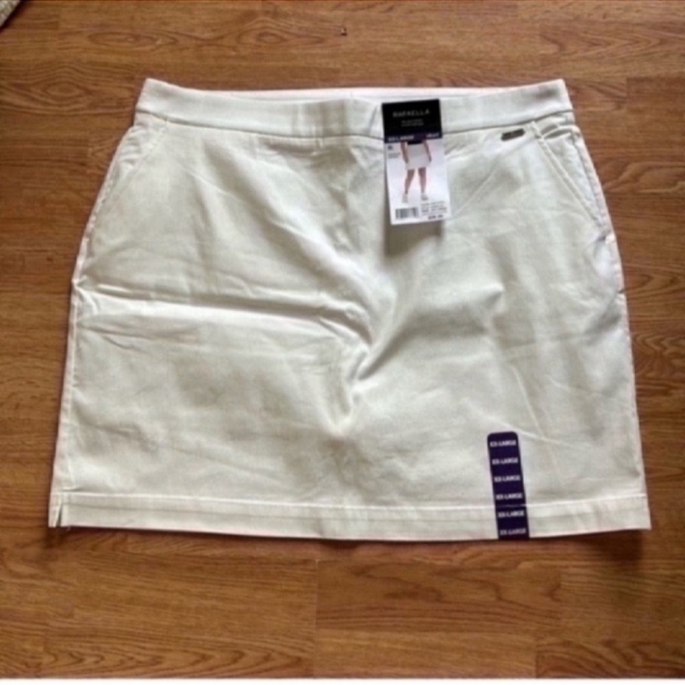 Rafaella white athletic Skirt Resort Wear